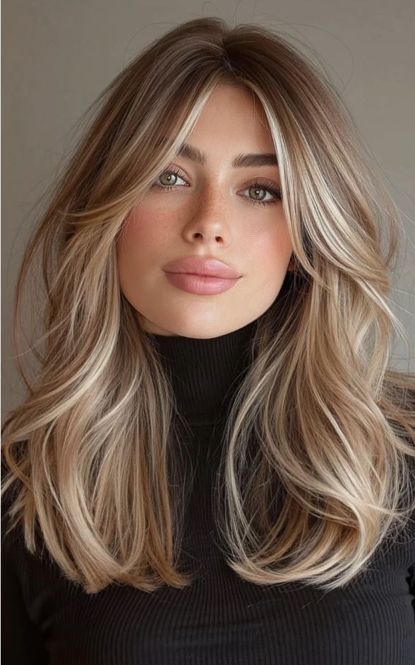 Balayage hair color transformation at HairSocial